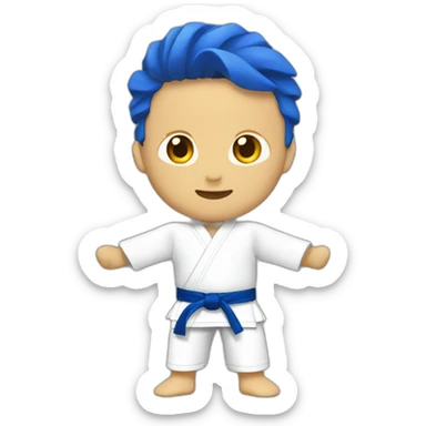 judo-blue-belt sticker