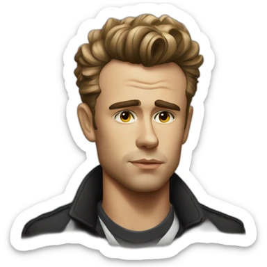 James Dean sticker
