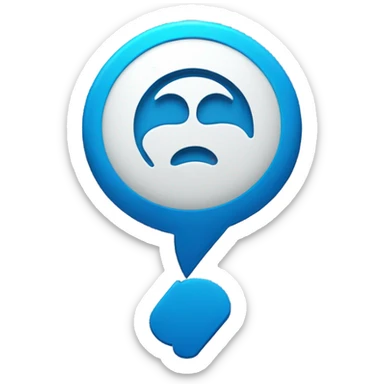 Skype icon sticker
