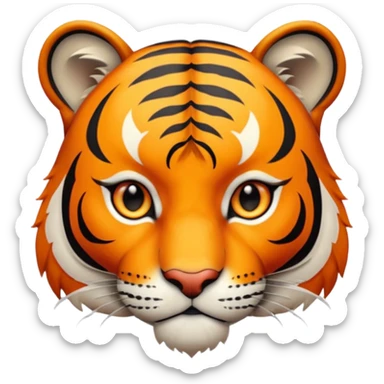 Tigre bravo sticker