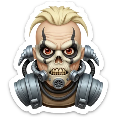 mad max fury road bad guy Immortan Joe sticker