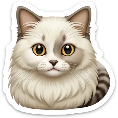 Ragdoll seal bicolor point  sticker