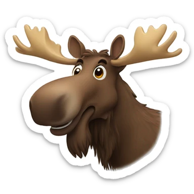 moose sticker