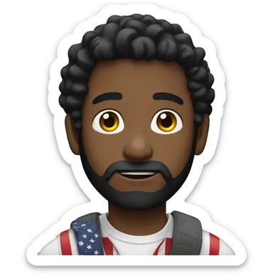 matias this is america sticker