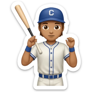 Padre beating a dodger  sticker