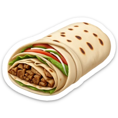 small shawarma sticker