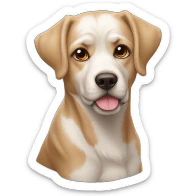 El perro de san Roque no tiene rabo sticker