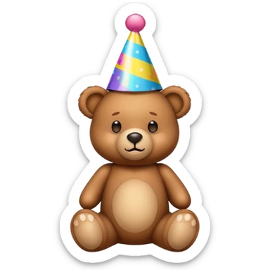 Teddy in a Festival  sticker