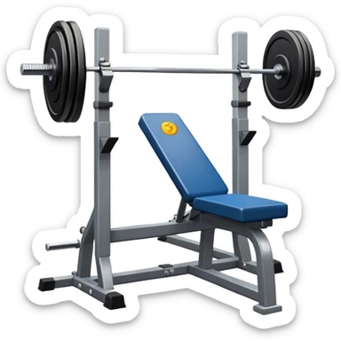 flat bench press sticker