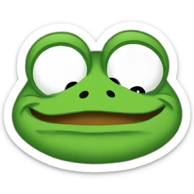 pepe the frog frontend sticker