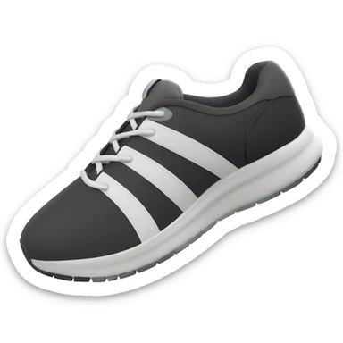 running shoes sticker
