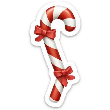 candy cane sticker