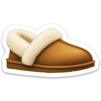 Ugg slipper sticker