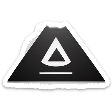 pyramid would be inverted, with the apex representing the 1% and the base, the 99% sticker