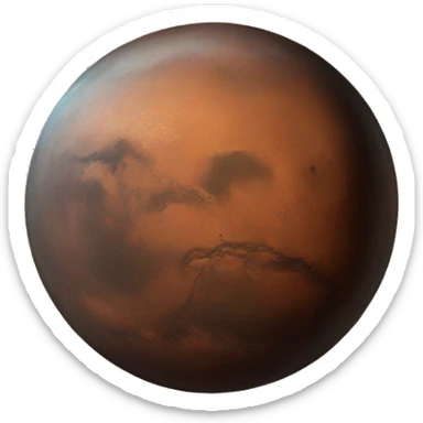 Mars sticker