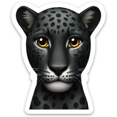 Black Jaguar sticker