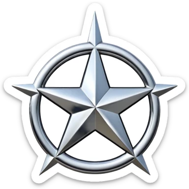 Mercedes Benz logo sticker