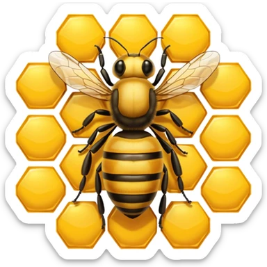 queen bee sticker