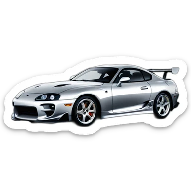 Supra fast and furious sticker