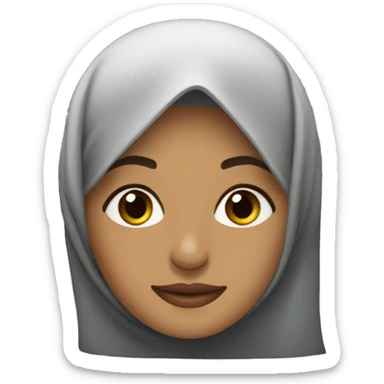 Muslim woman  sticker