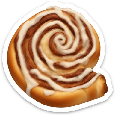 Cinnamon roll sticker