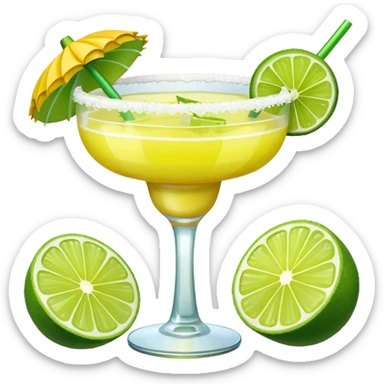 margarita bouquet sticker