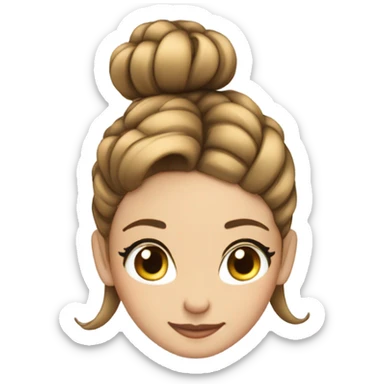 Moño sticker