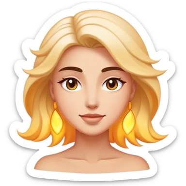 Becoming that girl sticker