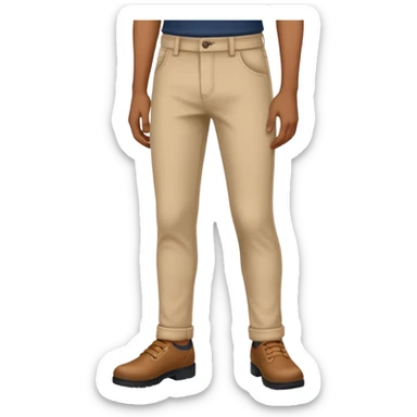 ajoute un corp avec des jambes sticker