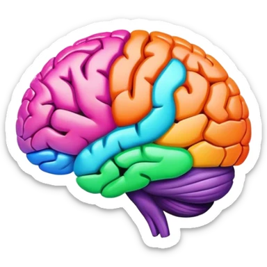 core memories in brain  sticker