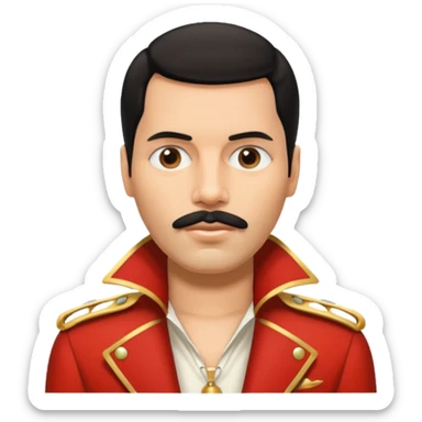 
Freddie Mercury in 70s sticker