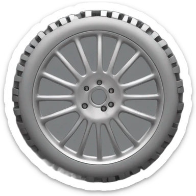 Wheel look n’y thé back sticker