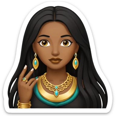 A Litina baddie sticker