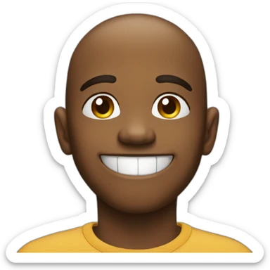 Shit smiling cute sticker