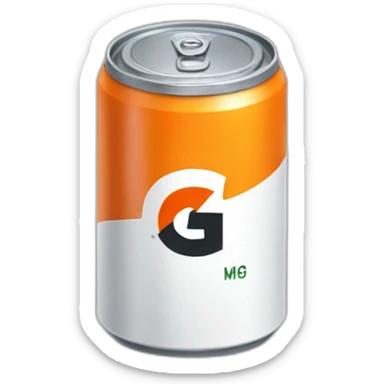 gatorade can sticker