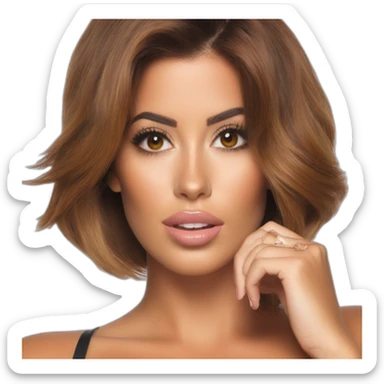 holly peers photoshoot sticker