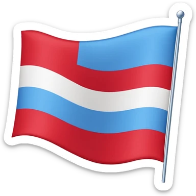 i want a flag for a company called baly sticker