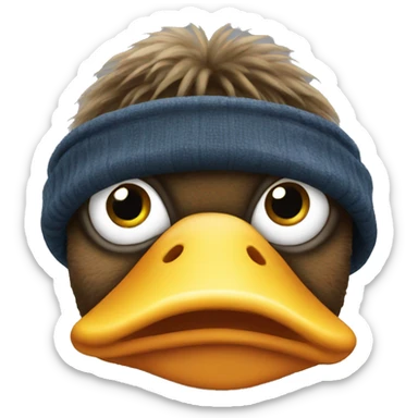 duck face sticker