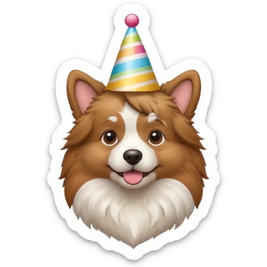 cute dog in game Party Animal sticker