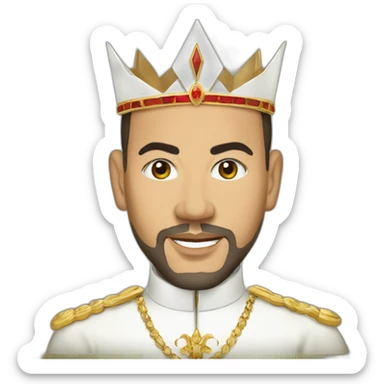 King of Morocco Mohammed VI sticker