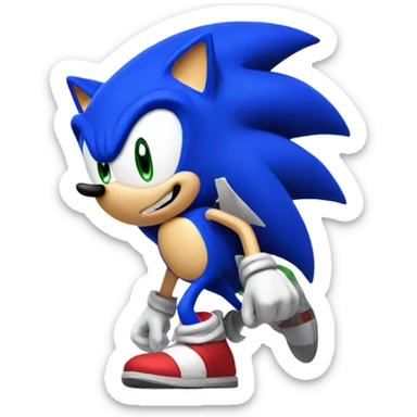 Sonic sticker