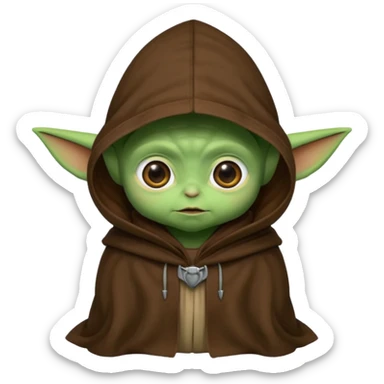 Baby yoda sticker