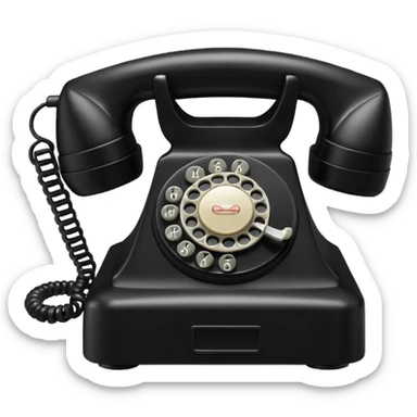 Rotary Phone sticker