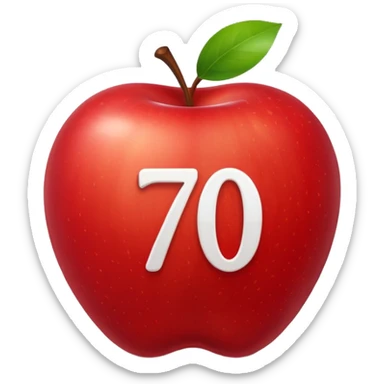 From the bottom right Now more apple emoji like (simpler), with the 707 bigger and more obvious sticker