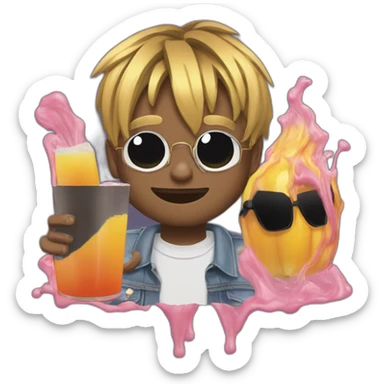 juice wrld 2019 999 legends never die music rap sticker