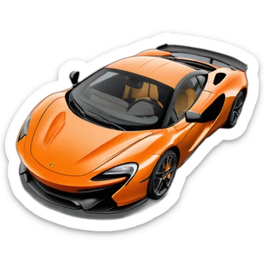 mc laren 760s sticker