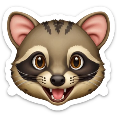 civet is ready to eat sticker