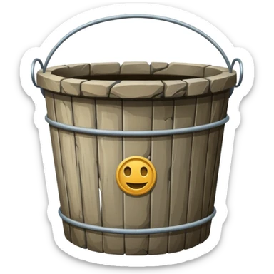 i want a cute well emoji no well as in like water well sticker