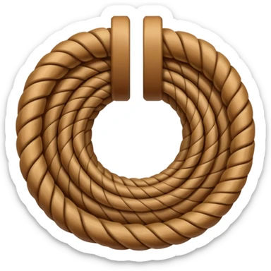 rope coil sticker