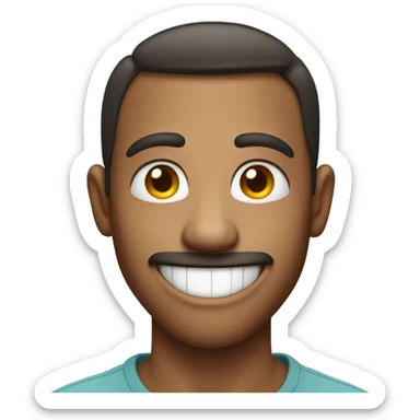  flirty smirk sticker